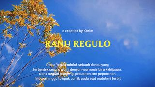 Keindahan Ranu Regulo, Semeru, Indonesia