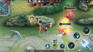 Play hero Chang'e in game mobile legends