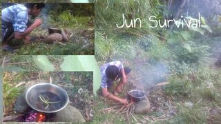 Today I cooked lemongrass and drank the cooking water for my body's health