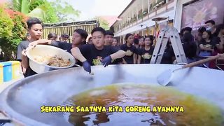 MASAK AYAM BESAR DI ACARA SEKOLAH SLB. TERHARU MELIHAT SEMANGAT ADEK ADEK DISABILITAS