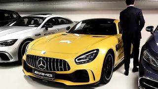 Mercedes AMG GTR Look at exhaust sound Is tat your favorite ？#mercedes #amg #gtr #sportcar #dreamcar