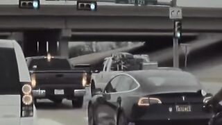 TESLA MODEL 3 CRASH