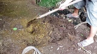 Peroses pembuatan biogas dari KOHE sapi