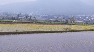 Pemandangan kota garut