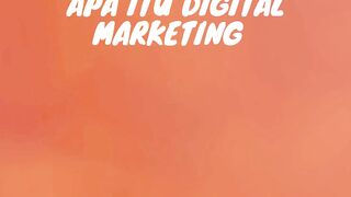Belajar Digtial Marketing