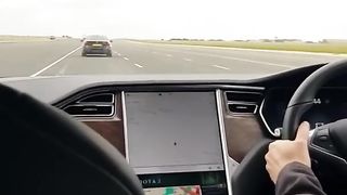 TESLA AUTO PILOT FAIL