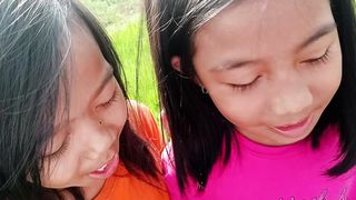 Berlibur di kampung halaman#bocil# asik#seru