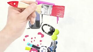 COLORFUL JEWELERY AND ACCESSORIES MADE OF CLAY, EPOXY, GLUE AND 3D PEN