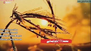 دلوں سے غم مٹھاتا ہے محمدﷺ نام ایسا ہے