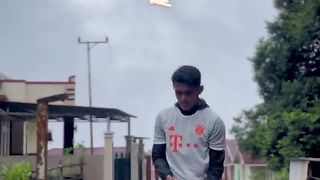 Stamina training before climbing the mountain