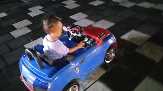 My boy Play mini car.