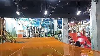 Kids flying fox