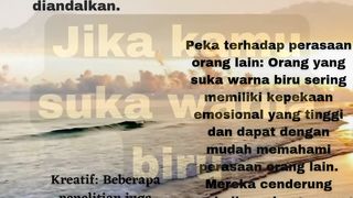 Fakta unik warna biru
