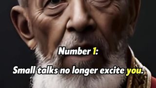 Small talks no longer excite you.