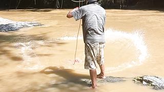Tangkap ikan disungai lepas