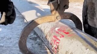 Cement pole transport cart