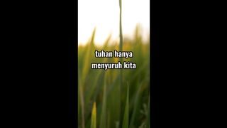 Sabar dan syukur, itu aja