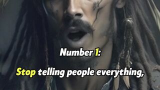 Stop telling people everything,