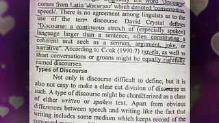 Discourse and types