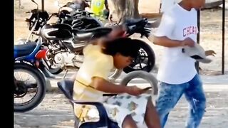 Taking the boy's hat #funnyprank #shorts #viral