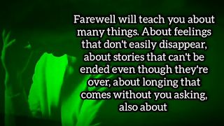 My story ends