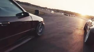 Drifting BMW M3 E46