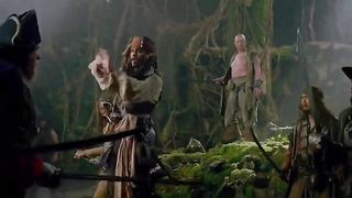 Parites of Caribean Movie Scene
