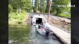 FUNNY FAILS _ Bad Day at Work & idiots in cars