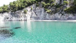 Sea waves & beach drone video | Free HD Video - no copyright