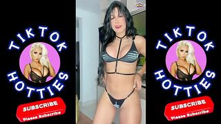 BIKINI GIRL DOING A LITTLE DANCE