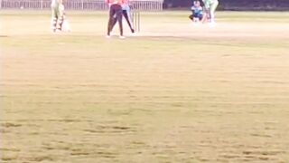 Pof wah hard ball cricket match