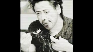 Robert Downey Jr Eating Spaghetti