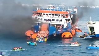 #Ship Fire #shorts #viral