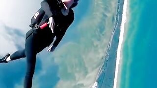 Skydiving dance moves