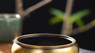 Elegant ASMR incense burner relaxing