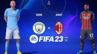 FIFA23 - MANCHESTER CITY VS AC MILAN - UEFA CHAMPIONS LEAGUE 22/23 - EA SPORTS