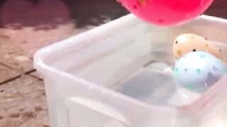 Mystery Huge Pink Egg water reveal *asmr*