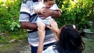 Carrying a child
