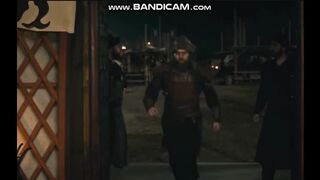Ertugrul Cut hand of Mangol Commandar