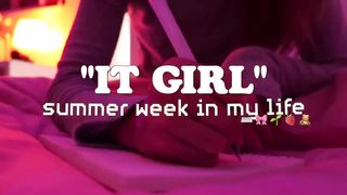 "IT GIRL" summer week in my life????????being the MOST productive & living out the summer months