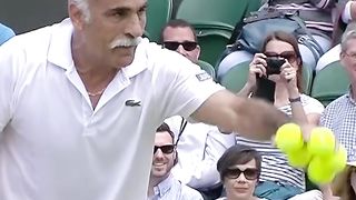 Le Mansour Bahrami Trick Serve ????.