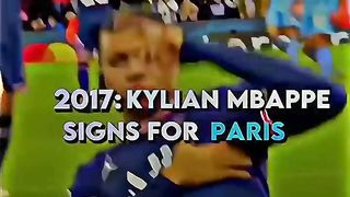 football signs up for Mbappe and Messi