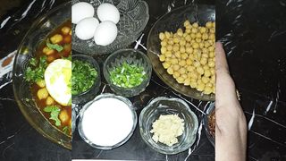 Restaurant Style Anda Chanay Recipe