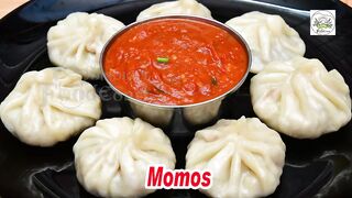 Veg Momos Recipe | Make momos at home in just 3 minutes