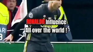 RONALDO influence all over the world!