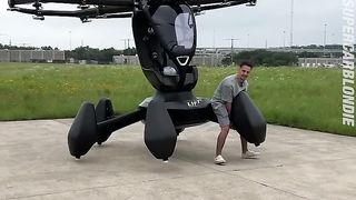It takes less than an hour to learn how to fly