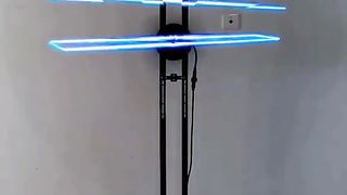 a sophisticated fan can change color