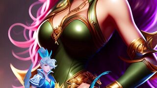 Cute mobile legend heroes