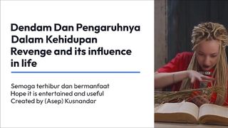 REVENGE AND ITS INFLUENCE IN LIFE