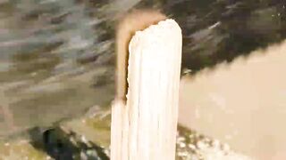 Inserting a peg into a loose hole! here comes the trick